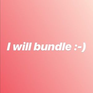 I will bundle!